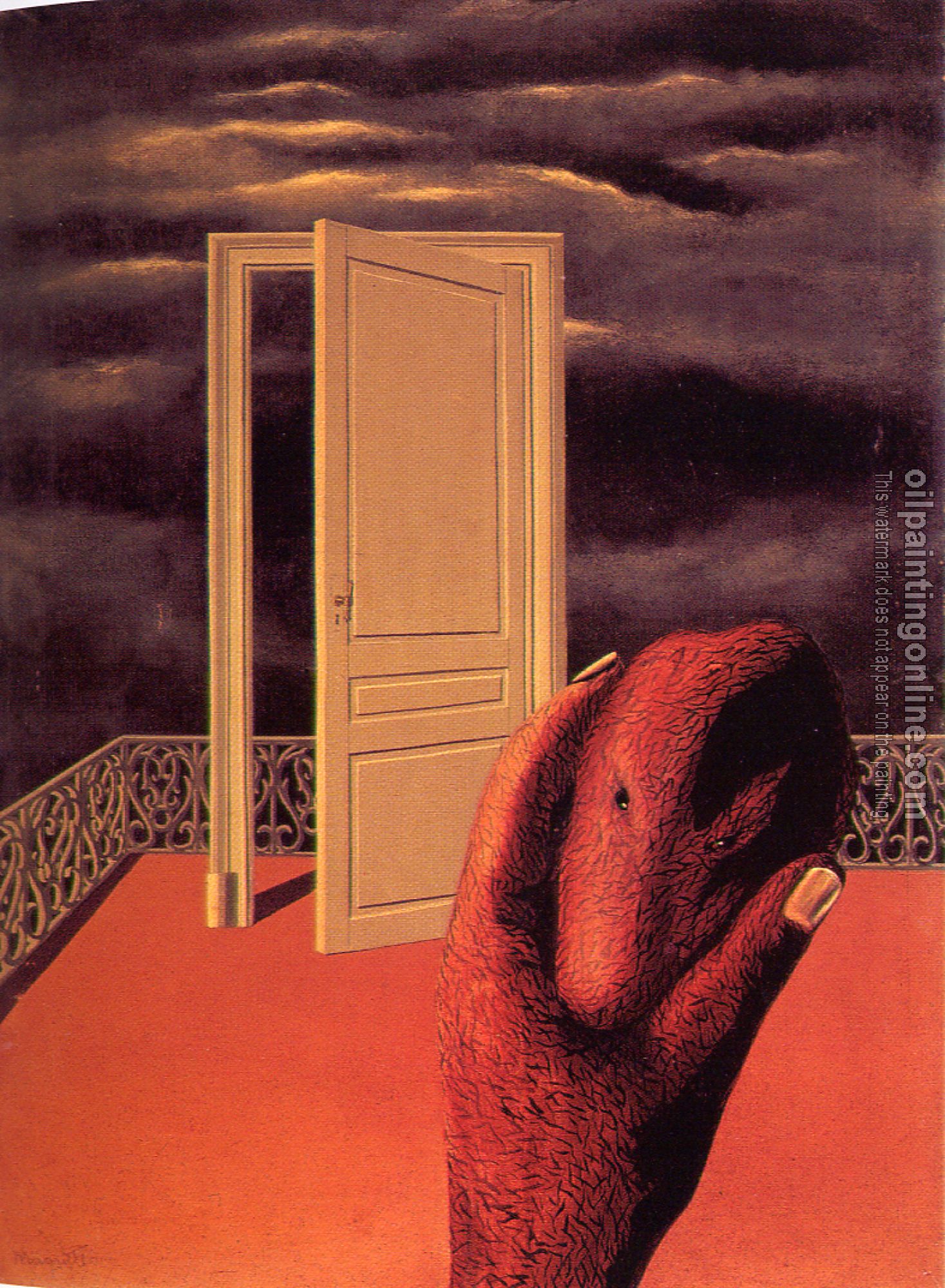Magritte, Rene - the scars of memory